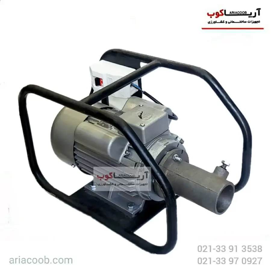 موتور ویبراتور برقی 3 اسب 3000 دور - مسی موتور - مخصوص شیلنگ 2.5 اینچ